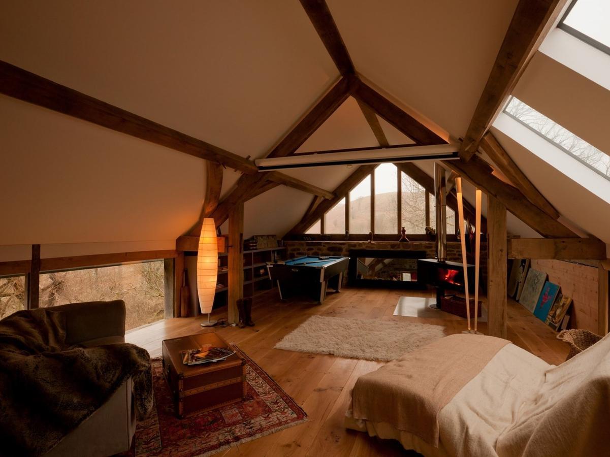 Red Kite Barn - Charming Boutique Barn Conversion Newbridge on Wye Eksteriør billede